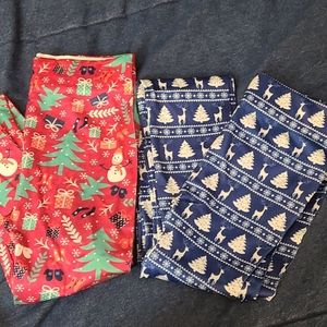 Christmas legging tights